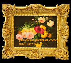 Mẫu khung gương châu âu đẹp nhất trên thị trường 1 khung guong chau au