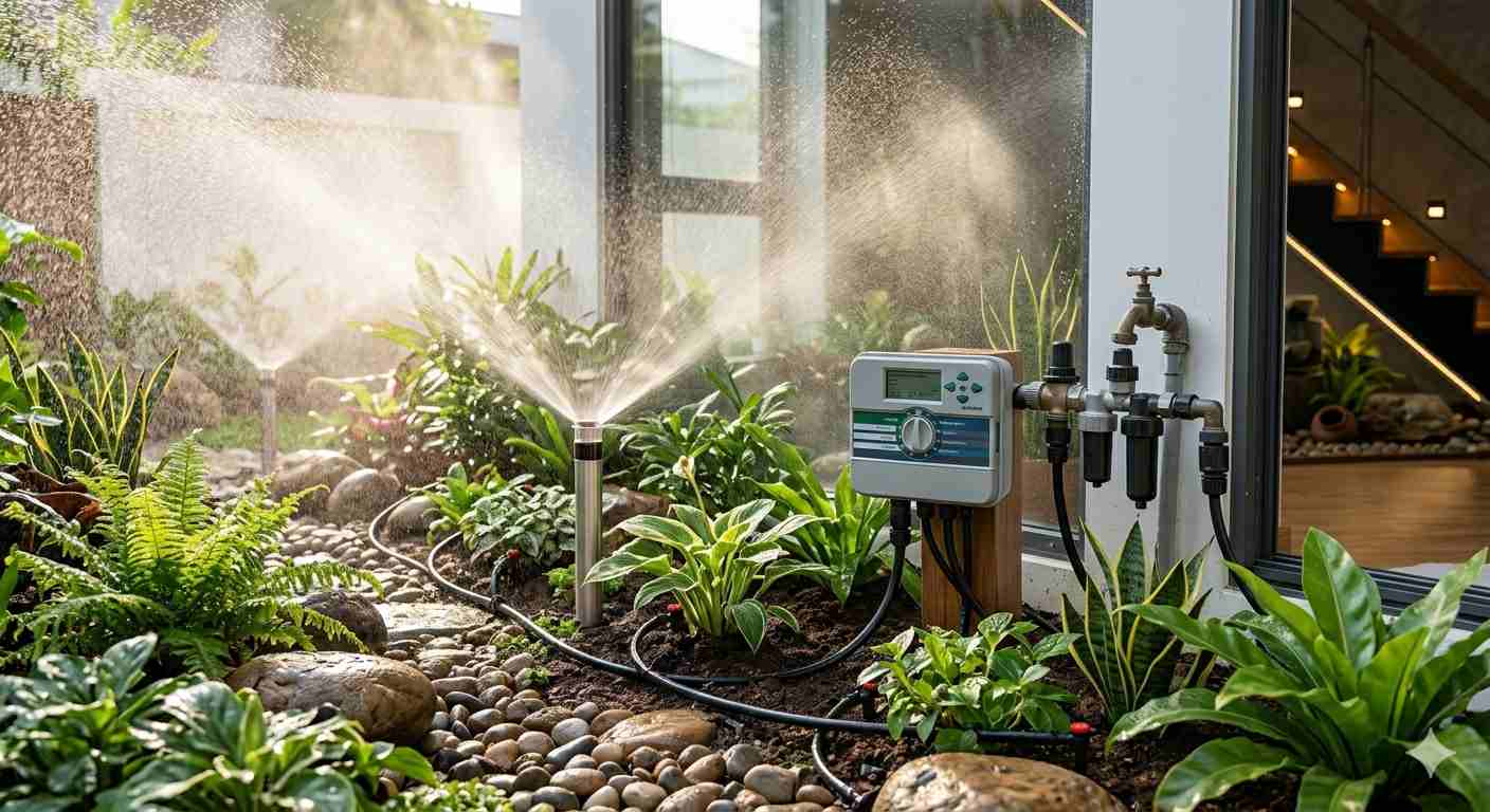 Hệ thống tưới cây sân vườn tự động