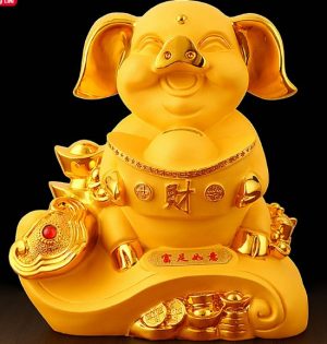 tượng con lợn bằng xốp