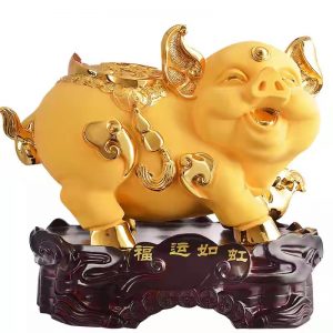 tượng con lợn bằng xốp