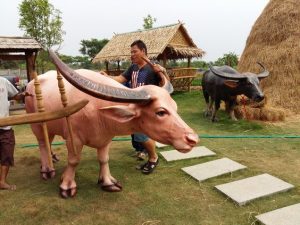 tuong con trau bang xop 3