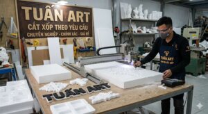 cắt xốp theo yêu cầu