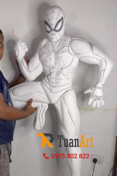  điêu khắc Mô hình xốp Người Nhện