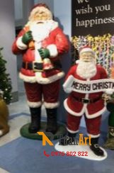 mẫu Tượng Ông già Noel bằng xốp