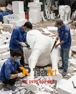 mo-hinh-lac-da-bang-xop-dieu-khac điêu khắc mô hình Lạc Đà bằng xốp
