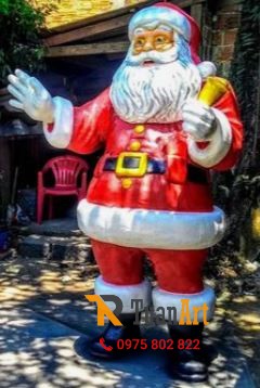 Tượng Ông già Noel bằng xốp
