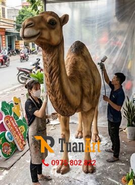 mô hình Lạc Đà bằng xốp